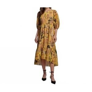 NEW SUNDAYS bea dress in ikat print